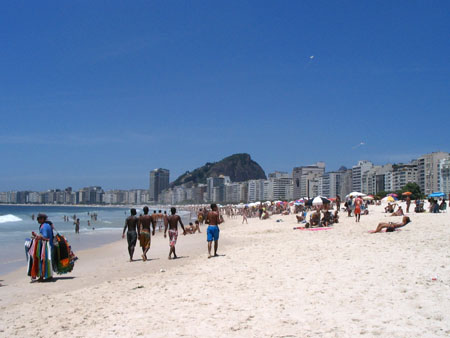 spiaggia Copacabana, Rio De Janeiro