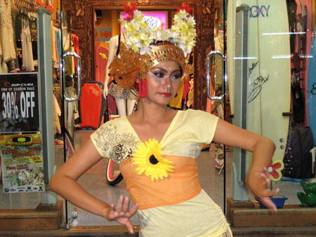 Ragazza Bali costume